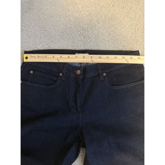 Eileen Fisher Organic Cotton Dark Wash Womens 10/ 29 x 32 Jeans Stretchy $148 - Picture 7 of 10